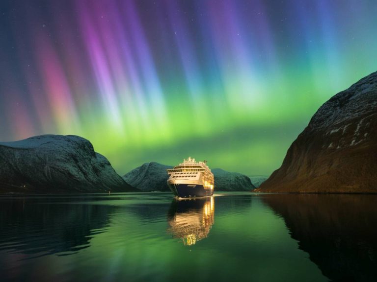 Croisière aurore boréale Norvège